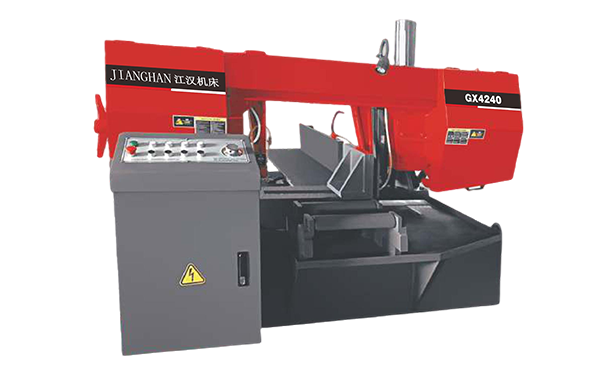 湾里GX4240旋转式带锯床