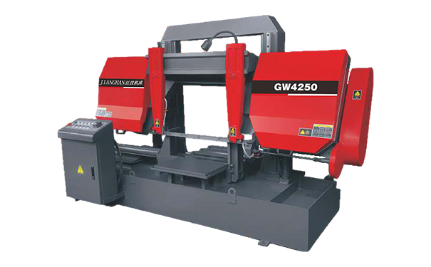 湾里GW4250双柱龙门卧式带锯床