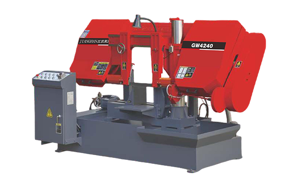 湾里GW4240双柱卧式带锯床