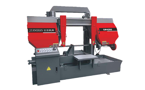 湾里龙门带锯床运行中途停止切割产生的原因是什么？